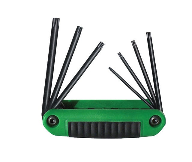 Set de 7 chei cu profil TX cu maner tip briceag EKLIND T10-T40