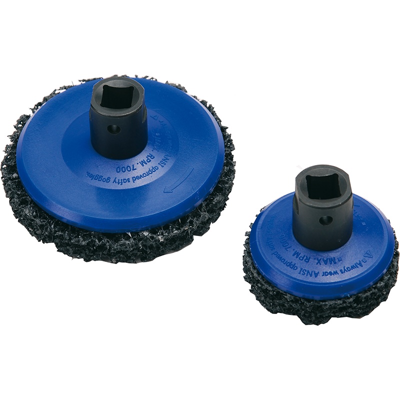 Set de polisat Ø65 + Ø105 mm, prindere 1/2", BGS