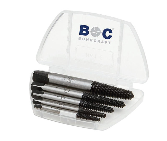 Set extractoare suruburi rupte M3-M8 1-6/6 buc