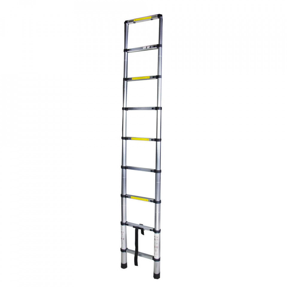 STR1026 Scara telescopica aluminiu, 9 trepte, 2.6 m