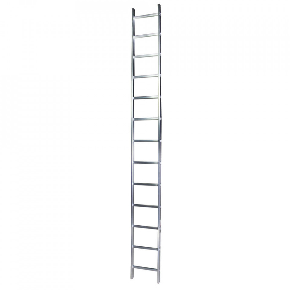 STR113 Scara simpla 13 trepte, 3.8 m aluminiu