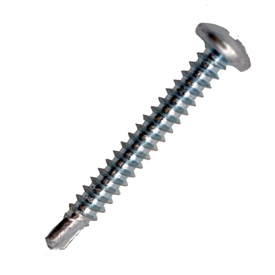 Suruburi Autoforante cu cap bombat, DIN 7504N ZN, 4.2x16mm, 500 bucati