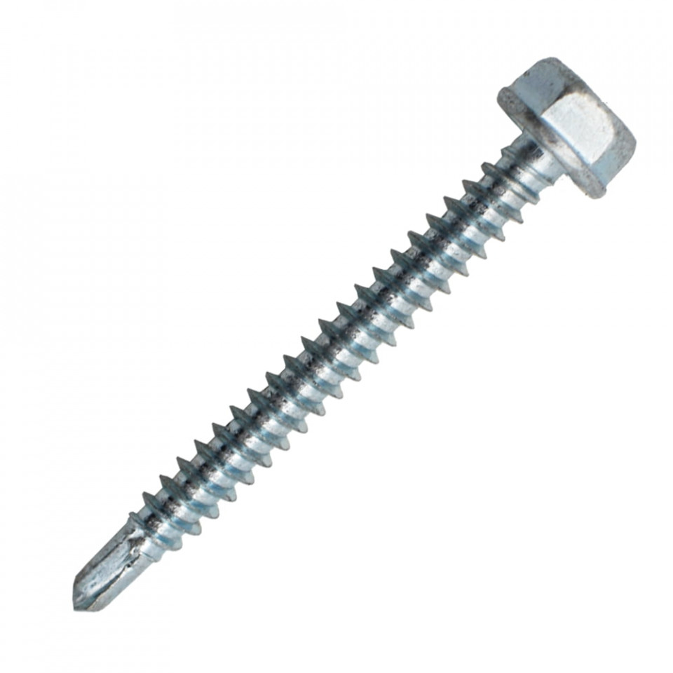 Suruburi Autoforante cu cap hexagonal, DIN 7504K ZN, 5.5x63mm, 100 bucati