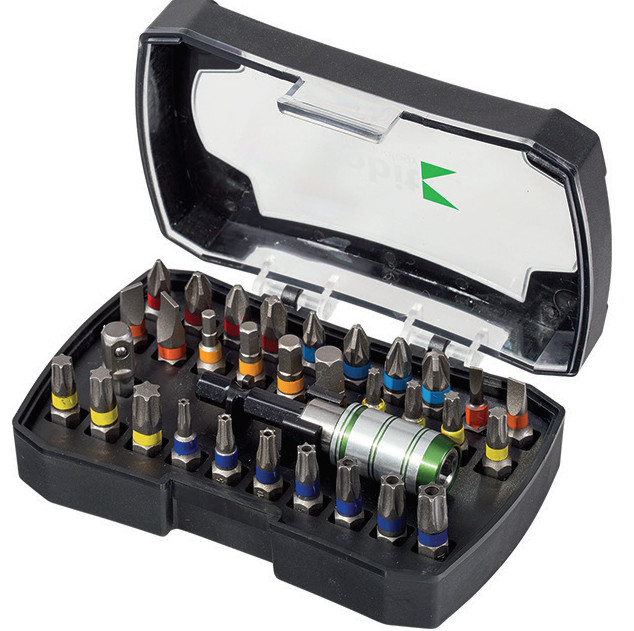 Trusa 32 piese COBIT biti si accesorii Allrounder cu inel de identificare