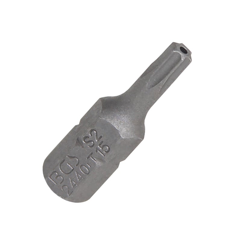 Varf torx cu gaura TT15, 1/4", 25mm