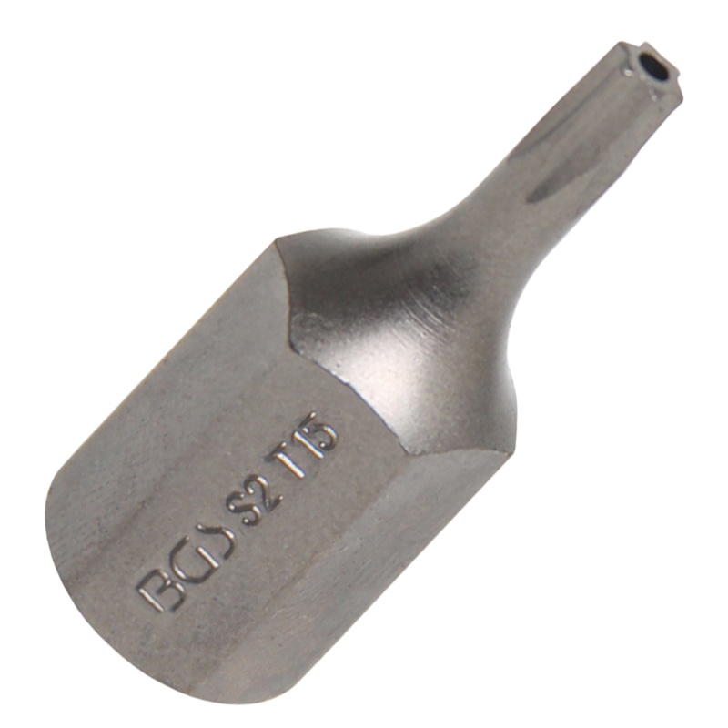 Varf Torx cu gaura TT15, 3/8", 30 mm