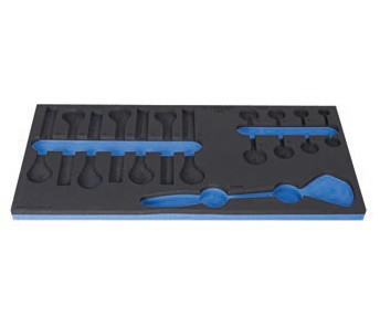 VL1600M2 Modul spuma SOS pentru set scule 1600M2, DIM 572 x 270 x 30 mm - 624092