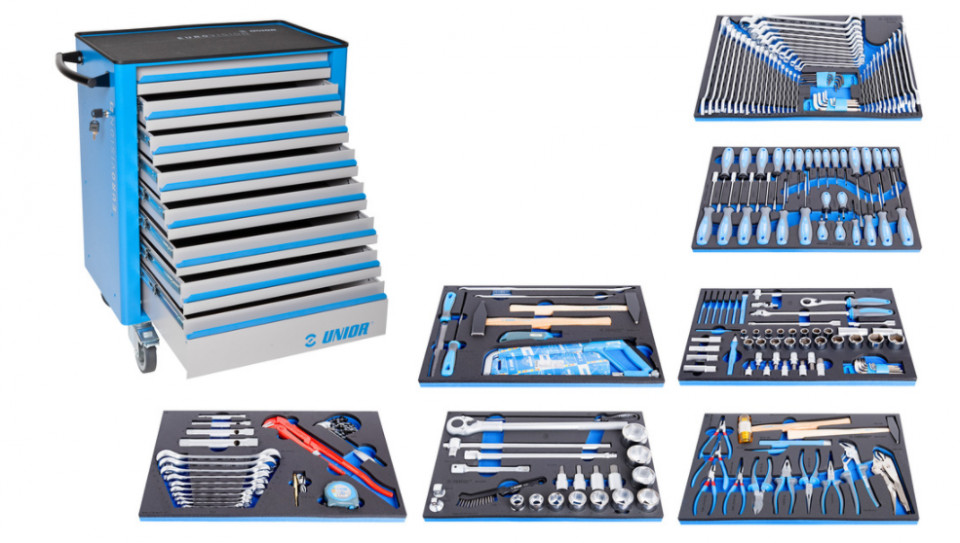 1012A Set de 208 scule de mana pentru servisarea masinilor agricole - 623942