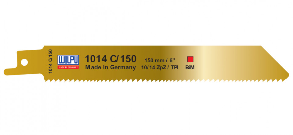 1014 C/150 Panza Bi-Metal pentru fierastrau sabie pentru paleti / 20 bucati, DIM 150 x 19 x 0.9 mm