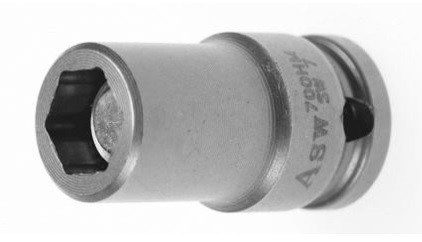 700 HM Capete chei tubulare de impact extra hard cu magnet 1/4", DIM 8