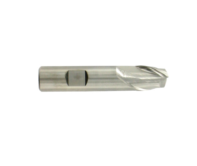 8030031 Freza cilindro frontala HSS-E8 (Co 8%), DIN 327D, Z2, DIM 8, Coada 10