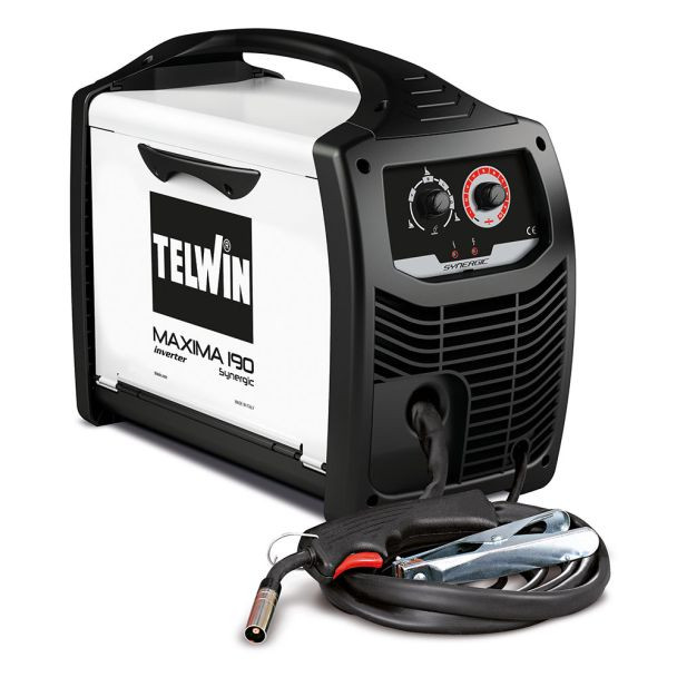 Aparat sudura MIG-MAG Telwin MAXIMA190SYNERGIC, 170 A, sarma otel 0.6-0.8 mm, cu accesorii