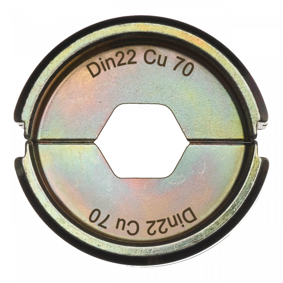 Bacuri de sertizare DIN Cupru Milwaukee (Cod imprimat: 16, Dimensiune conector cablu (mm²): 70)