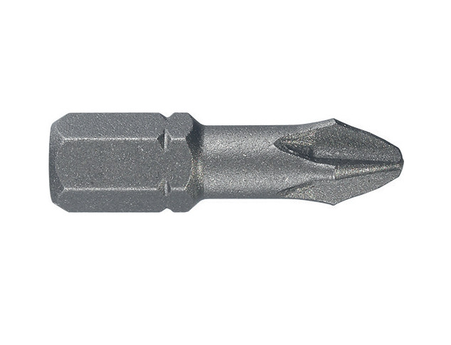 Bit TORSION 1/4" DIN/ISO 1173 Forma C 6,3 - profil Phillips, DIM PH2, L 25