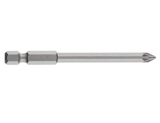Bit TORSION 1/4" DIN/ISO 1173 - Forma E 6,3 profil Pozidriv, DIM PZ 2, L 90 mm