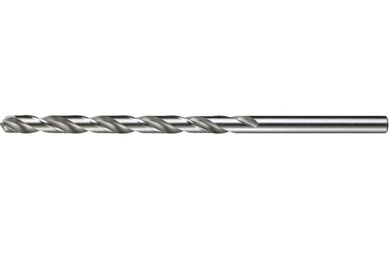 Burghie cilindrice lungi pentru metal DIN 340, tip N, 118, HSS-G, rectificate, DIM 10x121x184 mm - 1 buc