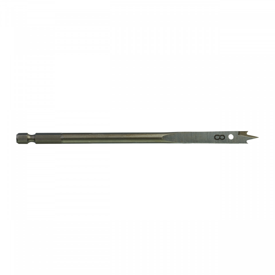 Burghie plate Milwaukee (Tijă prindere: ¼″ Hex, Lungime totală (mm): 152, Ø (mm): 8)