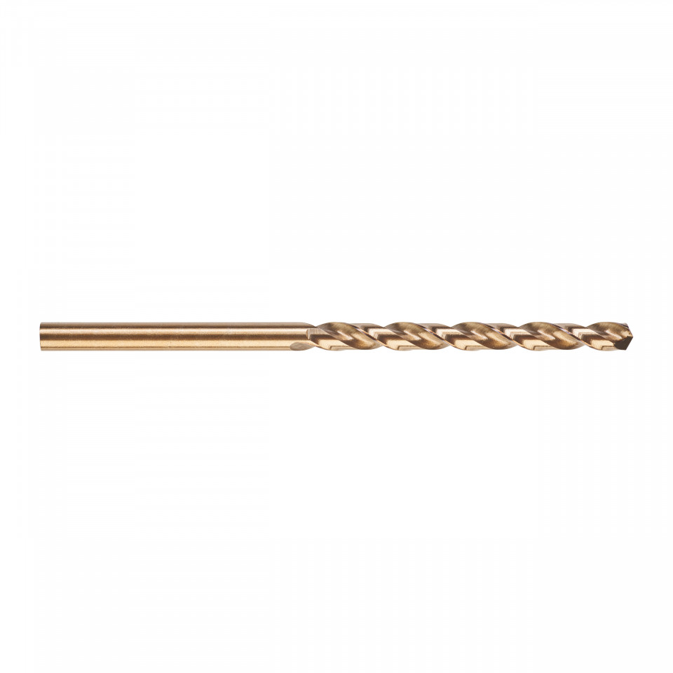 Burghie RED COBALT pentru metal - DIN 338 Milwaukee Ø 3.5x39x70 mm - set 10 buc