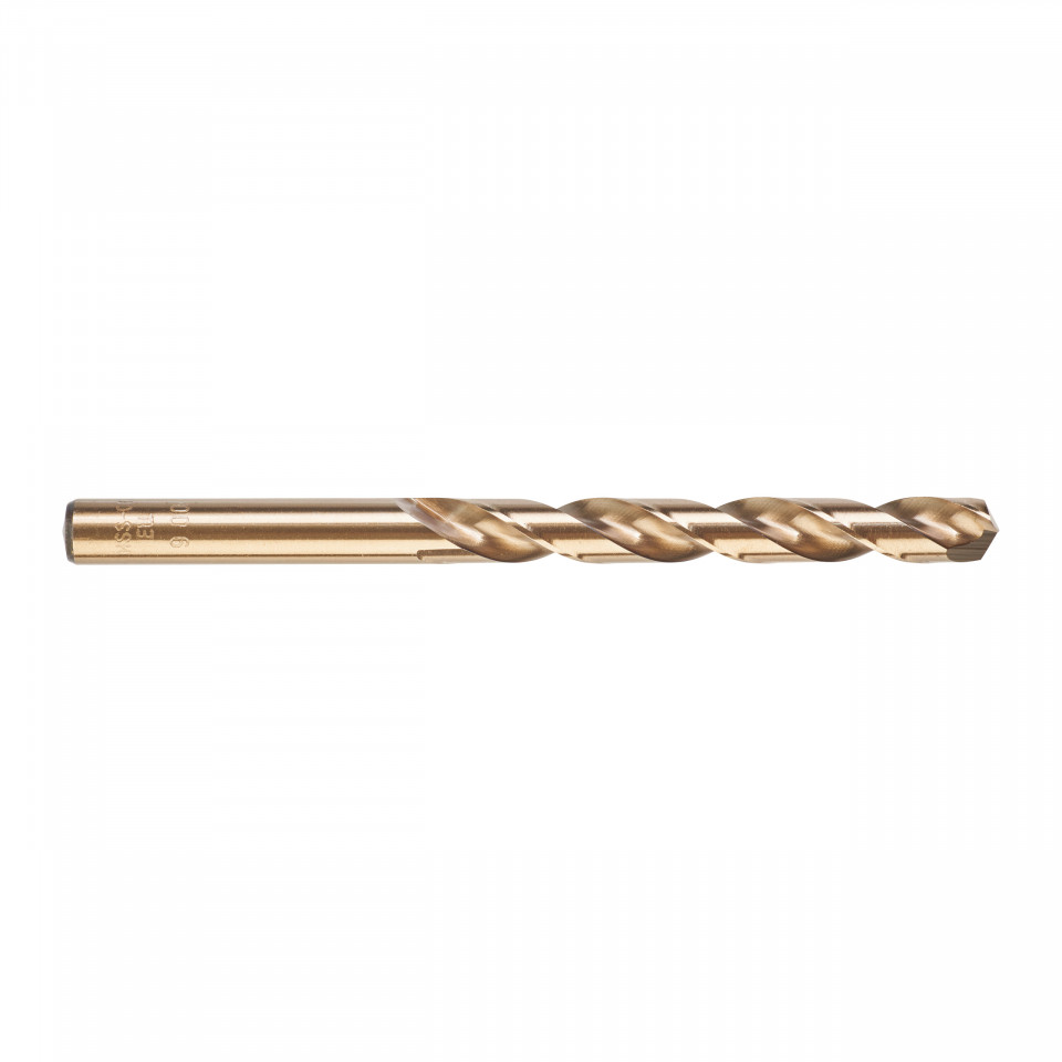 Burghie RED COBALT pentru metal - DIN 338 Milwaukee Ø 9x81x125 mm - set 5 buc