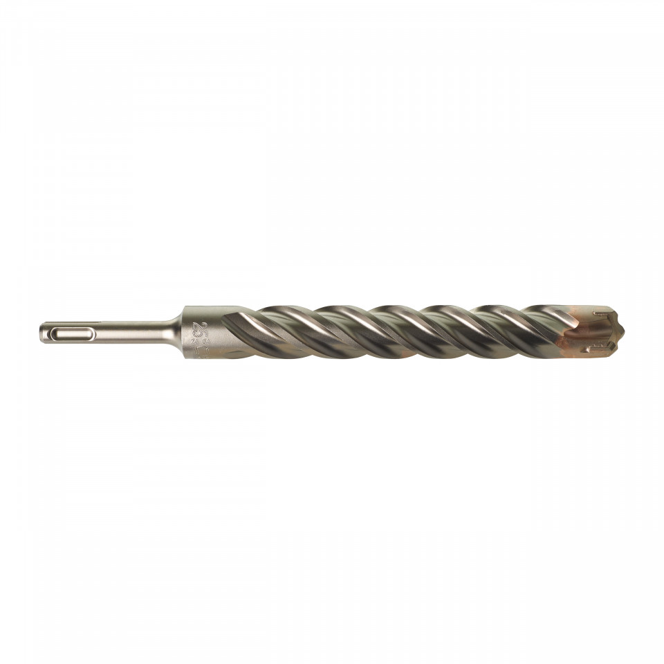 Burghie SDS-Plus MX4 - 4 tăișuri Milwaukee (Lungime totală (mm): 250, Ø (mm): 25, Lungime activă (mm): 200)