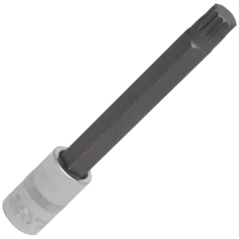 Cap cheie tubulara 1/2" cu varf XZN, M14 x 140 mm, BGS