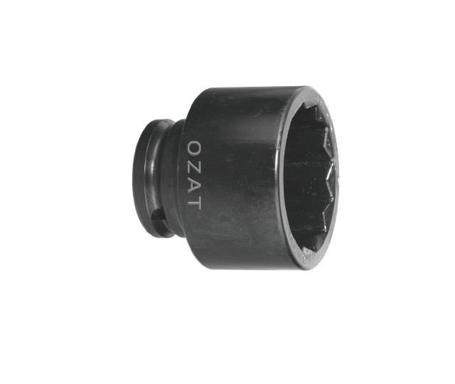 Cap cheie tubulara de impact OZAT 1" 12 laturi, scurt, 105mm L143mm