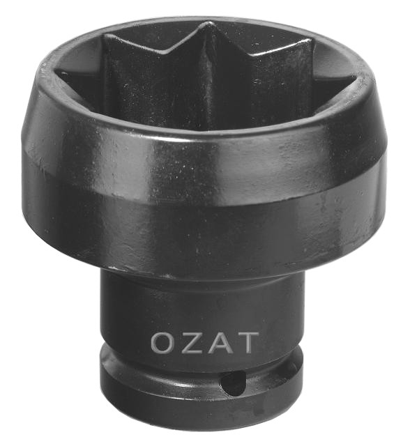 Cap cheie tubulara de impact OZAT 3/4" 8 laturi, lung, 41mm L81mm