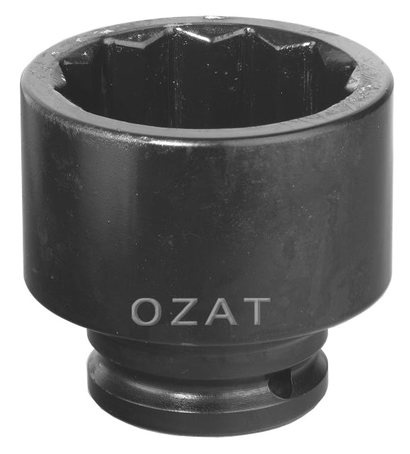 Cap cheie tubulara impact OZAT 1/2" 12 laturi, scurta, 33mm L50mm