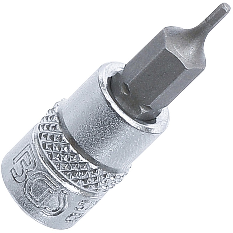 Capat cheie tubulara 1/4" cu varf imbus, 1.5 mm