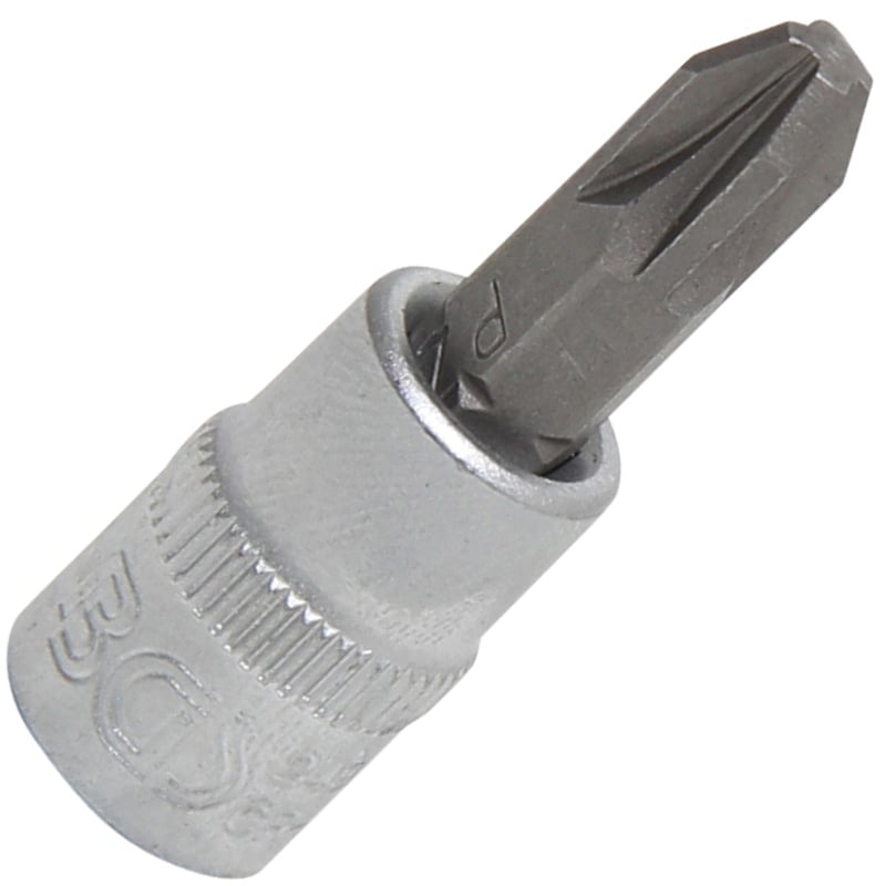 Capat cheie tubulara 1/4" cu varf PZ3, 38 mm