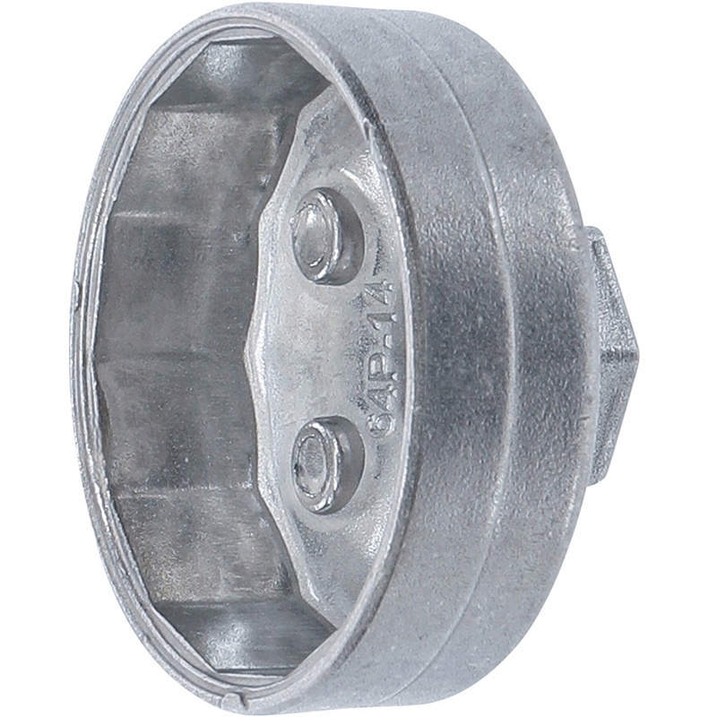 Cheie capac pentru filtru de ulei, 64 mm x 14 canturi, 1/2"