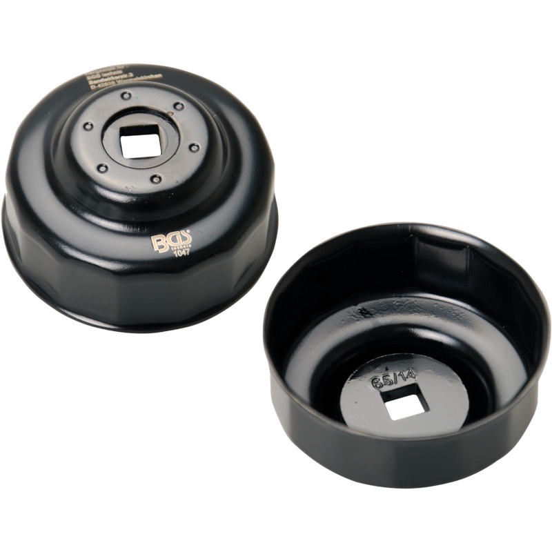 Cheie capac pentru montat filtru de ulei 65 mm x 14 canturi, 3/8"