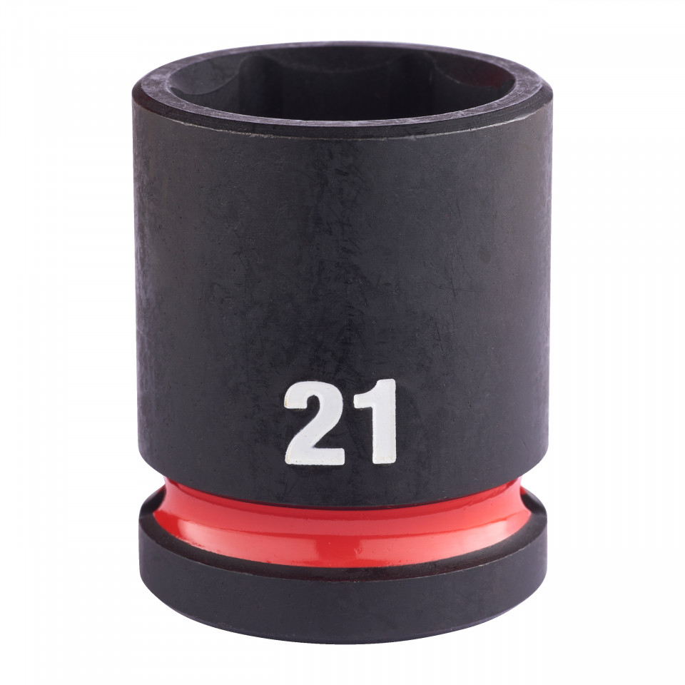 Cheie tubulara de impact 1/2" MILWAUKEE SHOCKWAVE™ IMPACT DUTY 21 mm L38mm