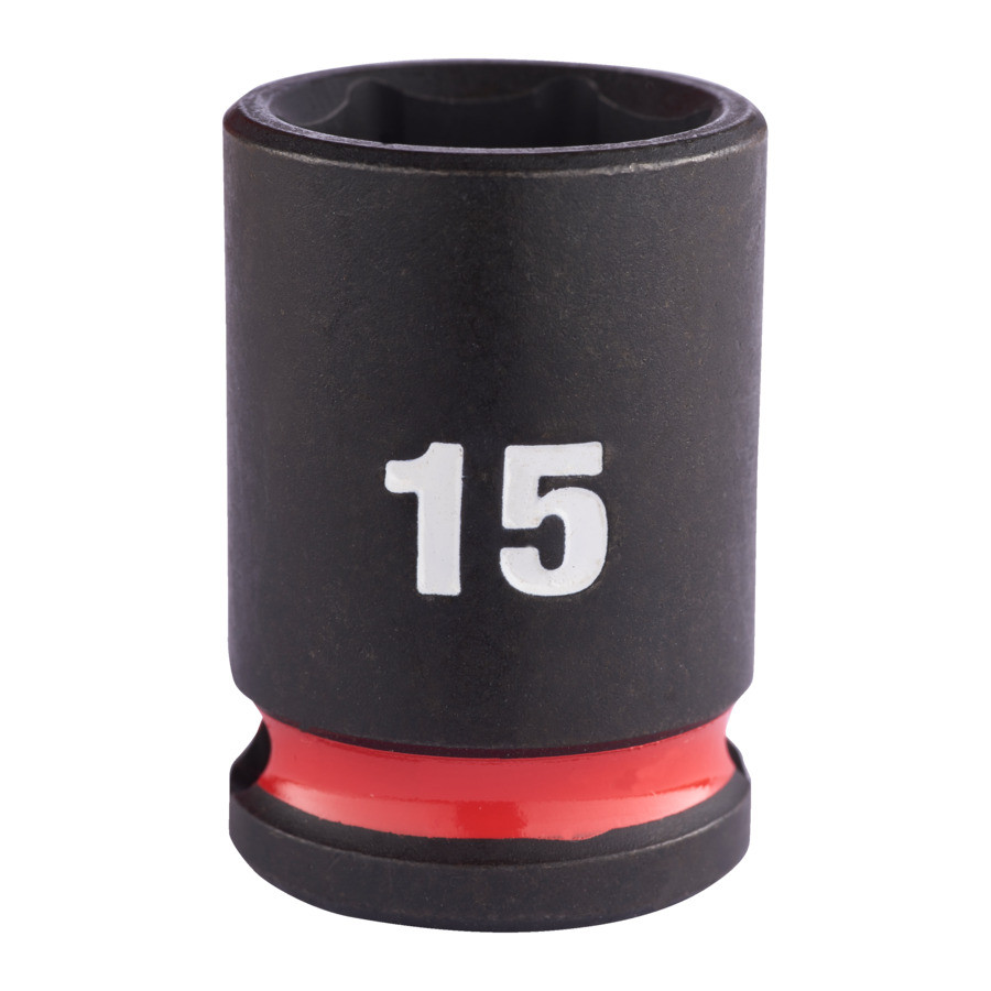 Cheie tubulară de impact MILWAUKEE SHOCKWAVE™ IMPACT DUTY, 3/8" IMPACT SOCKET STD 15mm L32mm