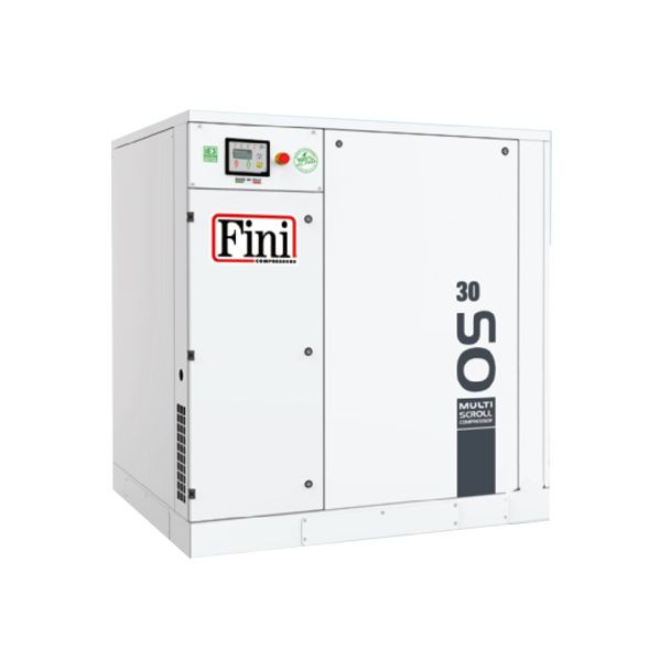 Compresor aer Fini OS 30-08, 30 kW, 8 bar, 3320 l/min aer refulat