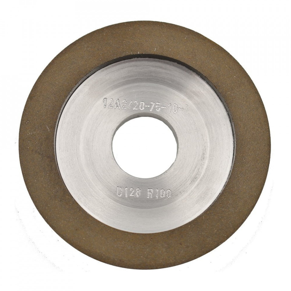 Disc Diamantat pentru ascutirea sculelor 12A2/20, 75-10-4, D126, R100