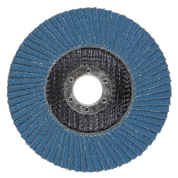 Disc lamelar Wolfcraft 2015000, granulatie 40, profil convex, 125X22.23 mm