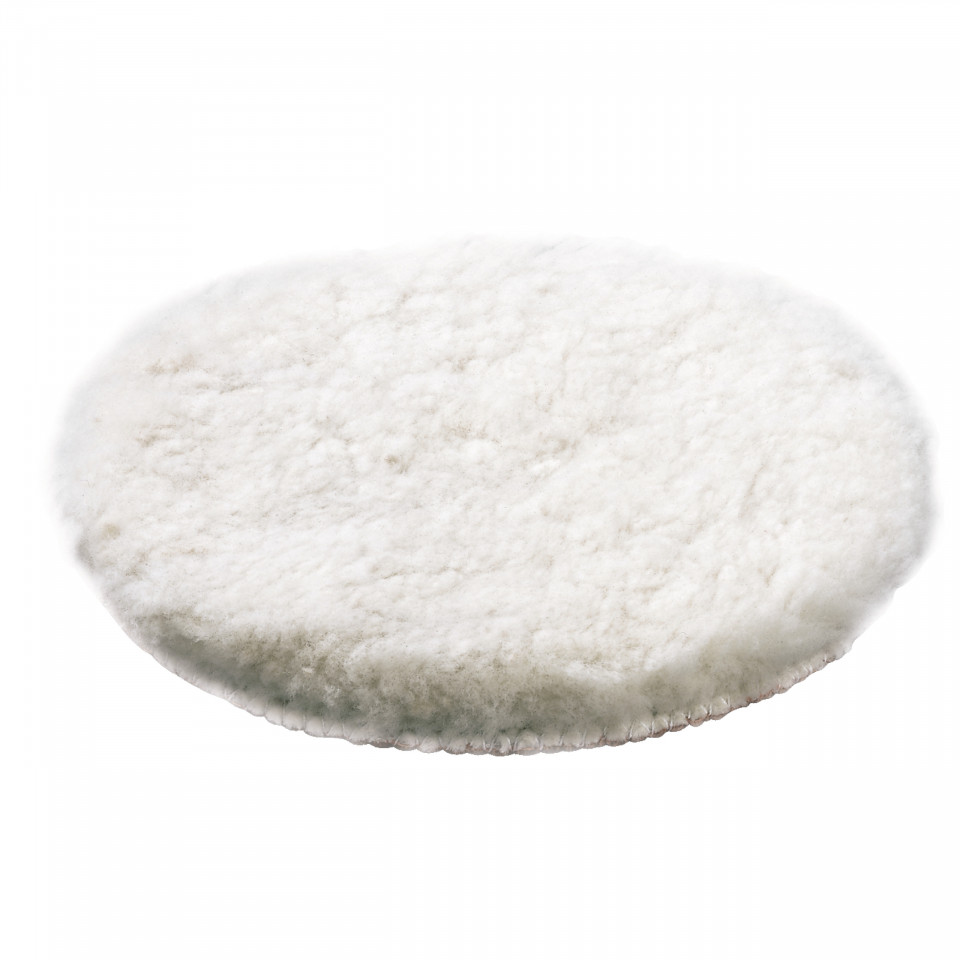 Disc șlefuire din lână de miel 150 mm. Finisaj prin șlefuire cu luciu superior