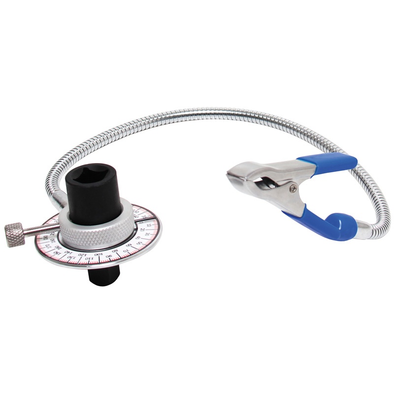 Dispozitiv pentru masurarea unghiurilor de torsiune, brat cu clema, patrat int. 1/2" (12.5 mm)