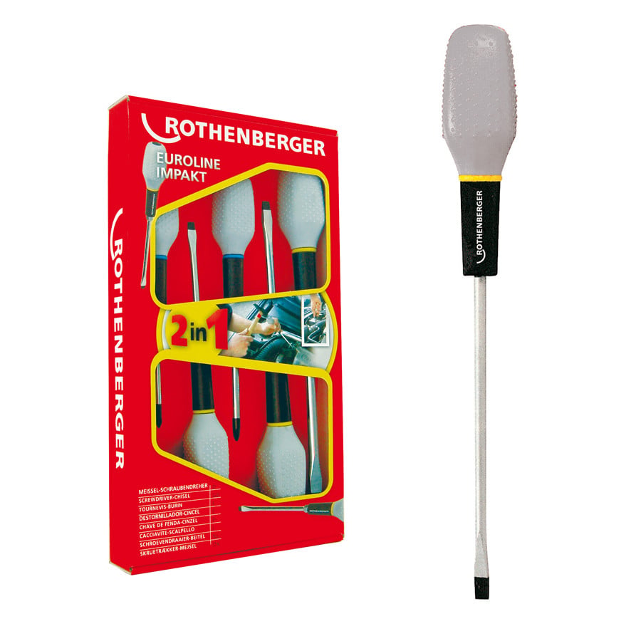EUROLINE IMPAKT Set 5 surubelnite de impact drepte/cruce tip PH