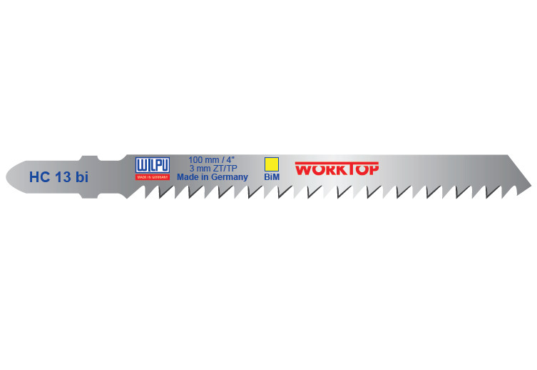 HC 13 BI Panza Bi-Metal pentru fierastrau vertical, prindere T, pentru lemn / 5 bucati, DIM 100 x 7.8 x 1.27 mm