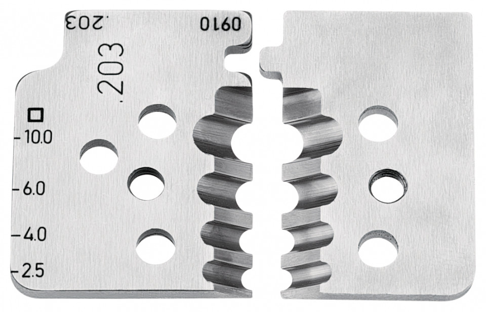 KNIPEX 12 19 10 1 set de cuţite de schimb pentru 12 12 10