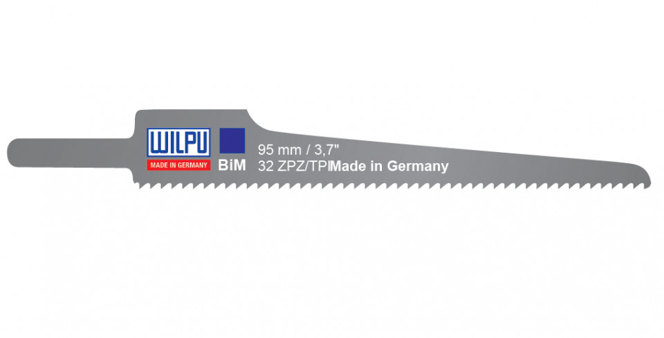 LS 2032 Panza sabie pentru masini pneumatice, pentru metal / 5 bucati, DIM 95 x 12.3 x 0.63 mm