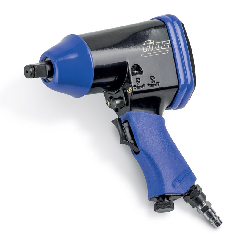 Masina de insurubat cu impact 1/2", max. 345 Nm, forma tip pistol, FIAC 1086 + Set chei Cr-V de 1/2"