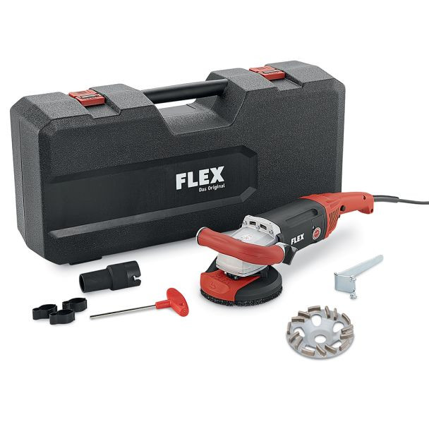 Masina de slefuit cu disc diamantat Flex LD 18-7 125 R Kit TH-Jet, 1800 W, 125 mm, 7000 rpm
