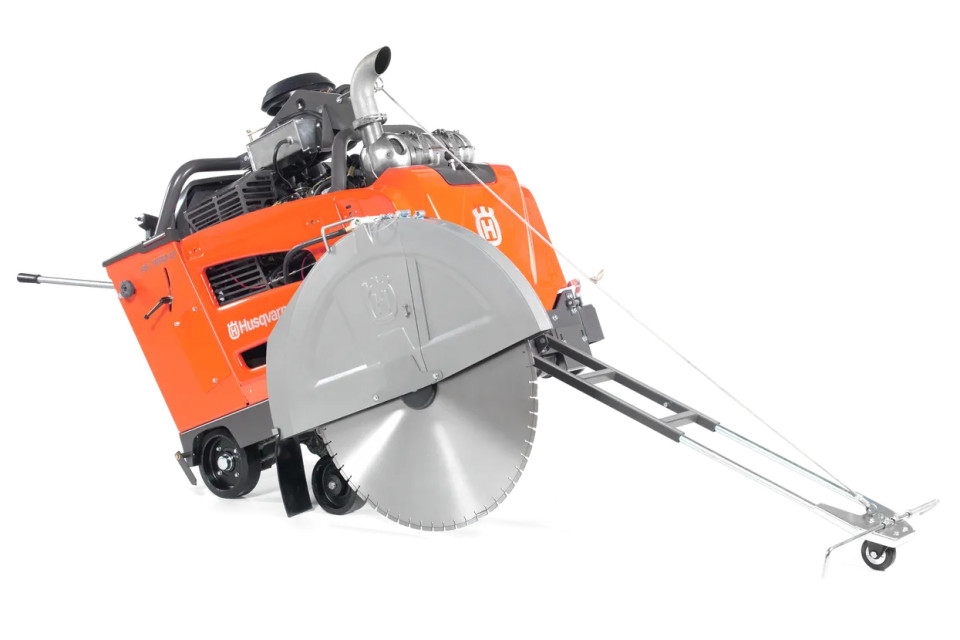 Masina de taiat pardoseli Husqvarna FLOOR SAW FS 7000 D, ETRK Cl CE, disc 1000 mm, adancime taiere 411 mm, motorina, 1039 kg
