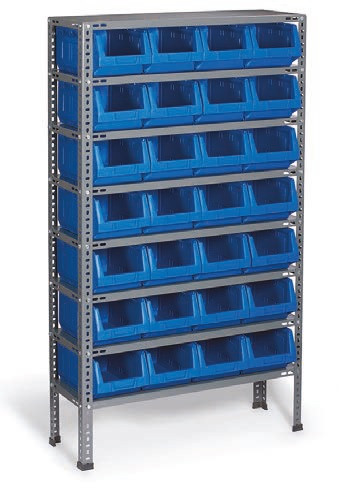 Organizator pe suport metalic 24 module P.A. 04 930x1600x300