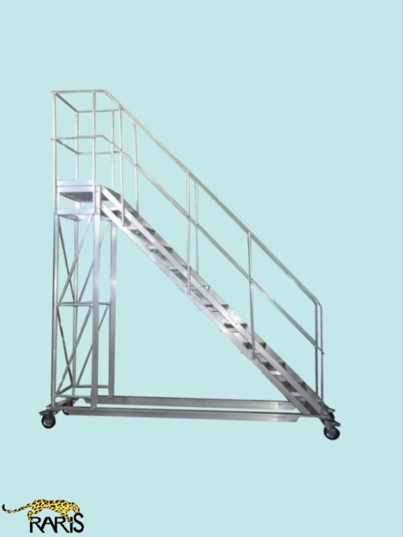 Platforma mobila RARIS, aluminiu, la 45°, Gmax = 400 kg, tip PM45
