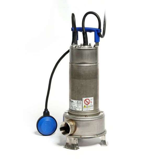 Pompa submersibila inox pentru ape murdare Ebara RIGHT100MA10MT, 230 V, debit 18000 l/h, inaltime refulare 9.5 m, particule max 35 mm