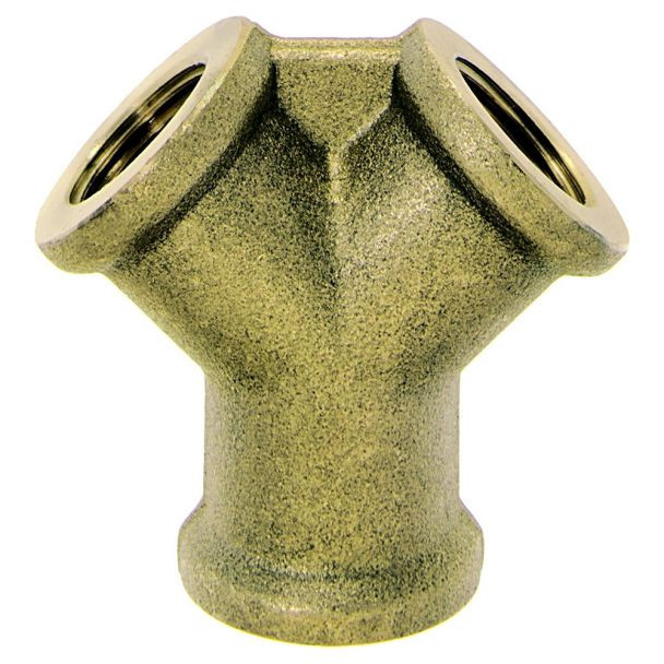 Racord cu trei cai Ludecke DWS_12, alama, DN 19, 3 x G 1/2" filet interior